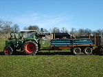 la remorque du vieu tracteur