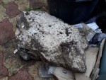 le genre de fragmentation de la roche-mère calcaire que l'ont trouve vers 80 cm de profondeur sur mon terrain...