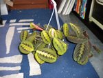 Une feuille est déjà enroulée!