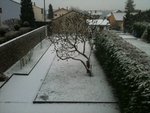 En décembre 2009, à notre arrivée.