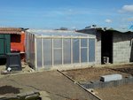 vue exterieur avec couverture bache pvc
