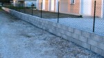 voici la clôture à ammenager