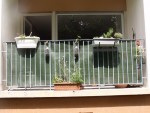 Balcon vu de l’extérieur