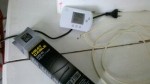 ici, le cable utilisé et un thermostat digital plus précis
