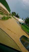 Photos d'un village proche de chez moi ayant pris le même orage