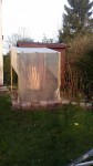 La serre en construction